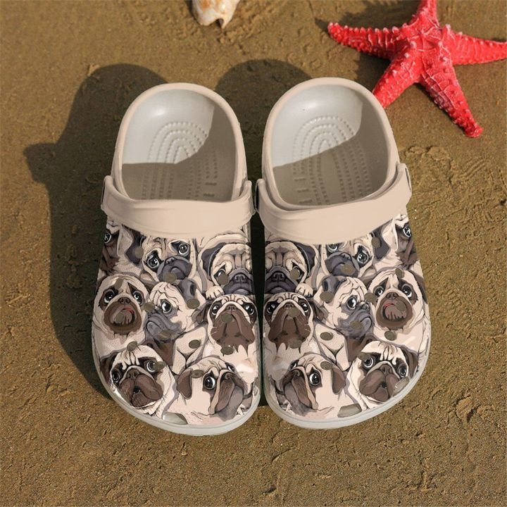 Pug Lovely Pugs Crocs Clog Shoes 7 Pug Lovely Pugs Crocs Clog Shoes