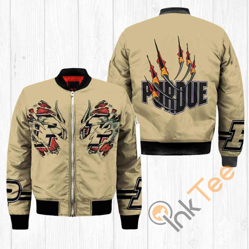 Purdue Boilermakers NCAA Claws Apparel Best Christmas Gift For Fans Bomber Jacket 10 Purdue Boilermakers NCAA Claws Apparel Best Christmas Gift For Fans Bomber Jacket