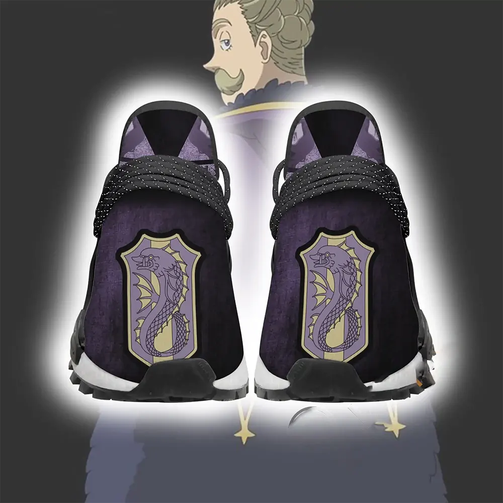 Purple Orca Magic Knight Black Clover Anime Amazon NMD Human Shoes