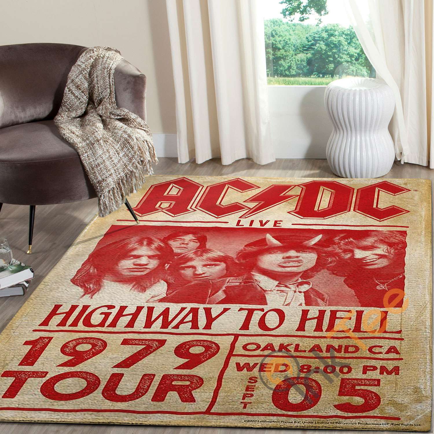 Pyramid America Acdc Ac Dc Highway To Hell Tour Rock Band Music Classic Retro Vintage Rug 12 Pyramid America Acdc Ac Dc Highway To Hell Tour Rock Band Music Classic Retro Vintage Rug