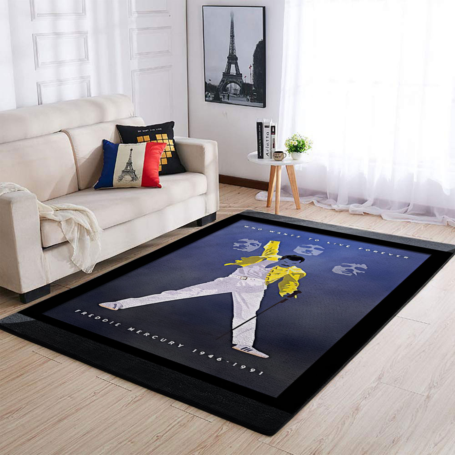 Queen Freddie Mercury Rug 8 Queen Freddie Mercury Rug