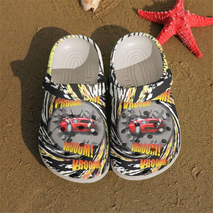 Racing Crash Crocs Clog Shoes