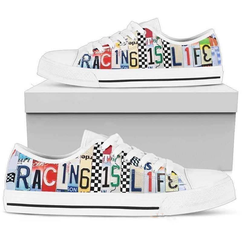 Racing Is Life Low Top Shoes