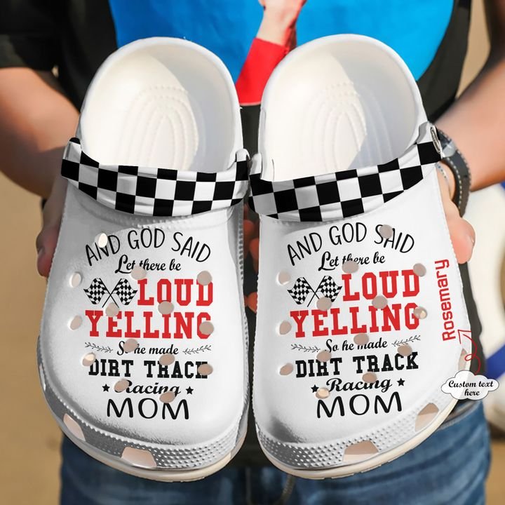 Racing Personalized And God Said Crocs Clog Shoes