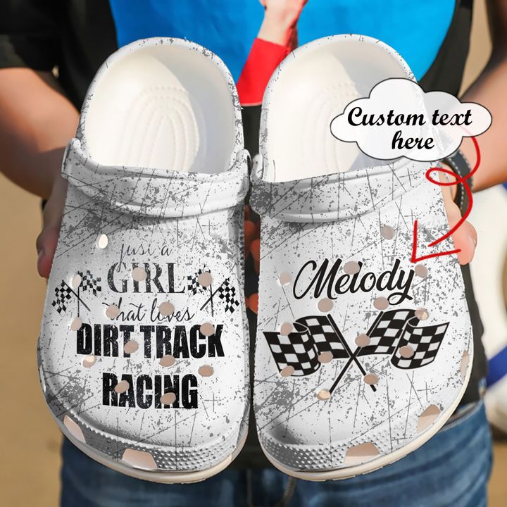 Racing Personalized Dirt Track For Life Crocs Clog Shoes 13 Racing Personalized Dirt Track For Life Crocs Clog Shoes