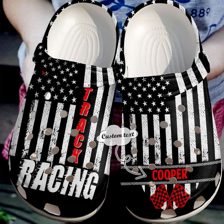Racing Personalized Track Crocs Clog Shoes 4 Racing Personalized Track Crocs Clog Shoes
