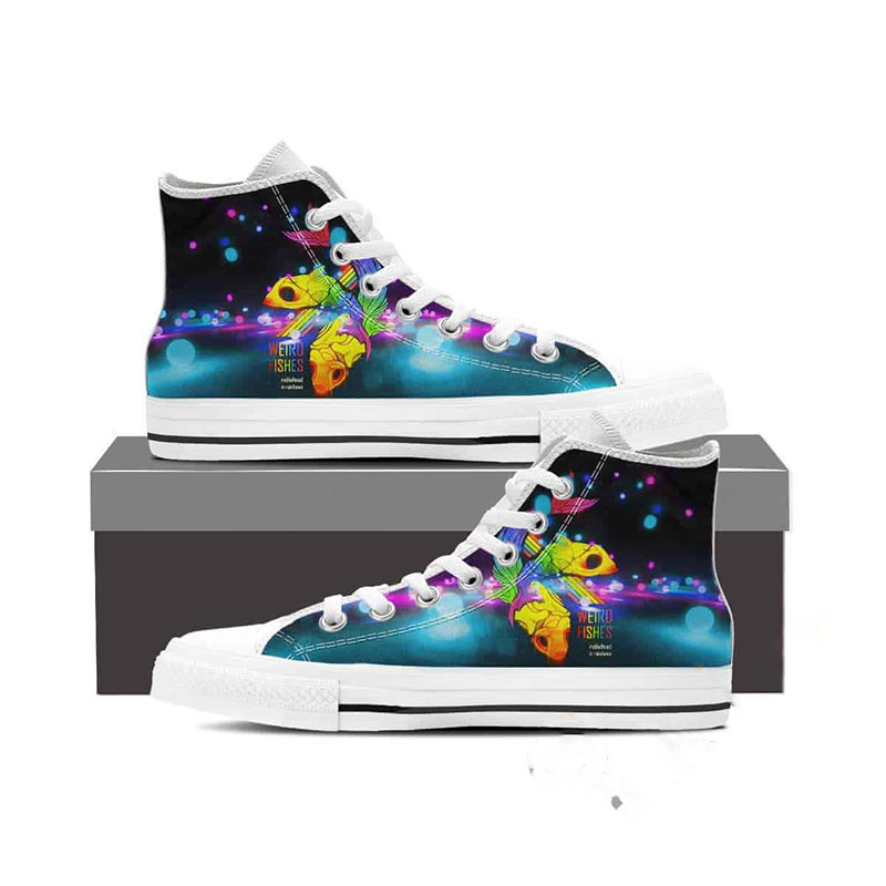 Radiohead High Top Shoes 3 Radiohead High Top Shoes