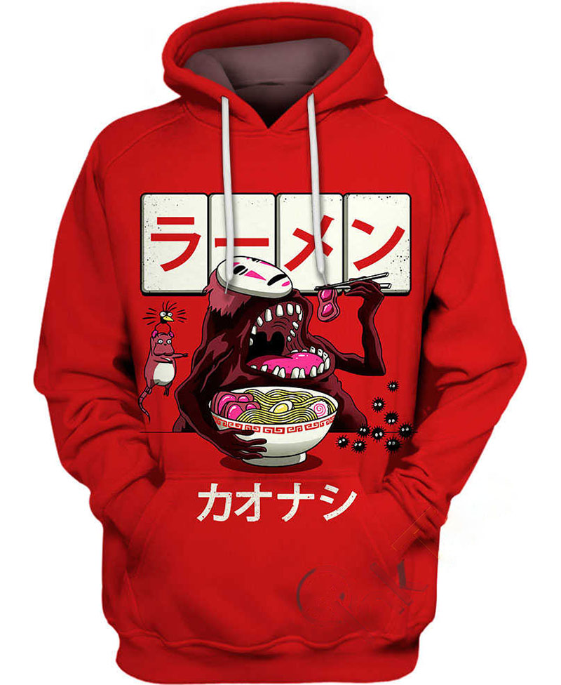 Ramen Kaonashi Hoodie 3D