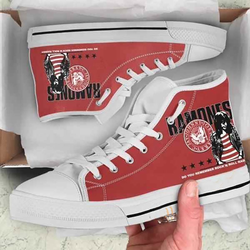 Ramones High Top Shoes 5 Ramones High Top Shoes