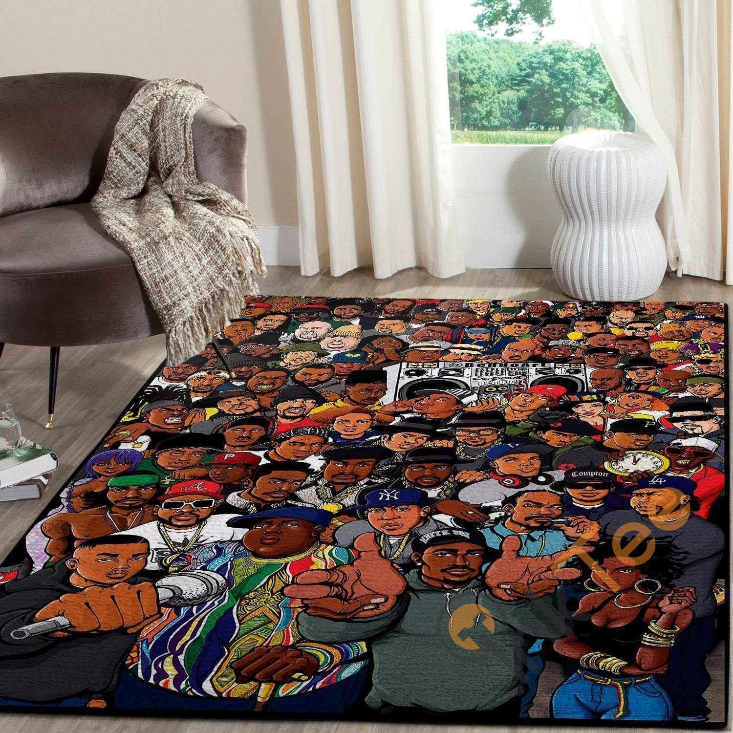 Rappers Hip Hop Area Rug 1 Rappers Hip Hop Area Rug