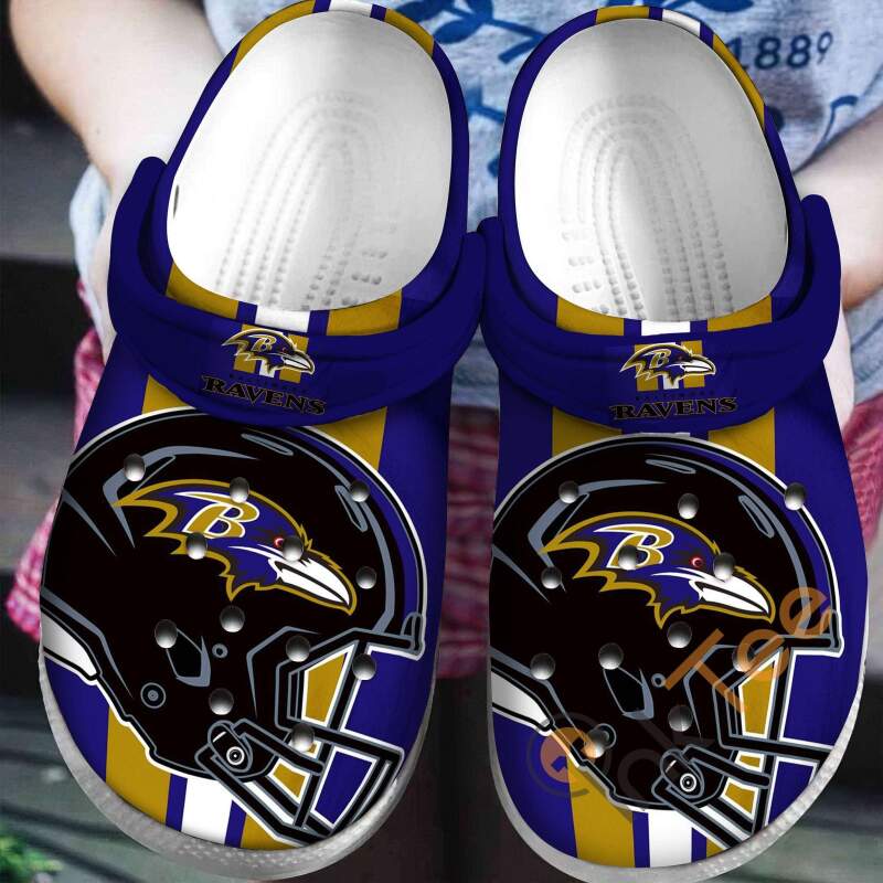 Ravens Crocs Clog Shoes