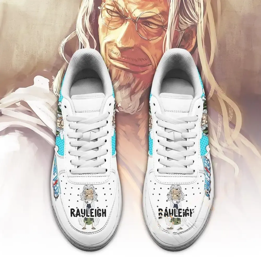 Rayleigh Custom One Piece Anime Fan Amazon Nike Air Force Shoes