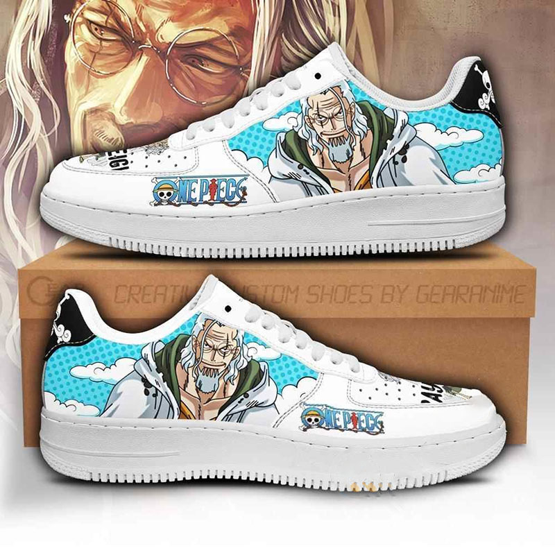 Rayleigh Custom One Piece Anime Nike Air Force Shoes