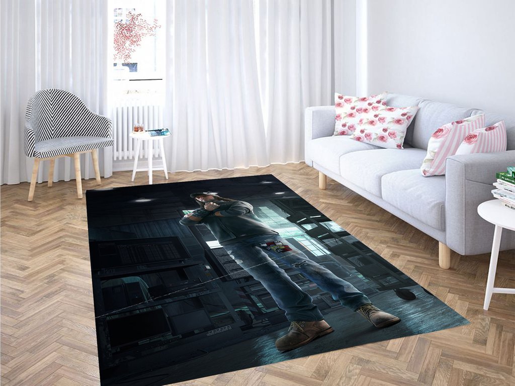 Raymond Watch Dogs Living Room Modern Carpet Rug