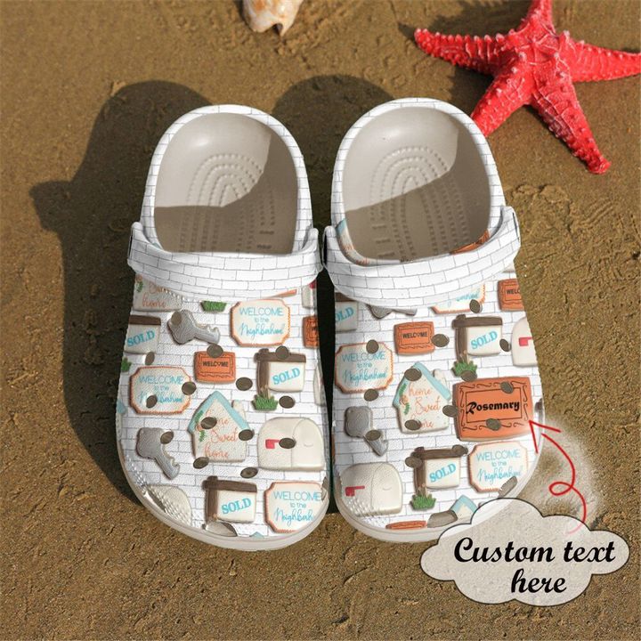 Re Personalized Home Sweet Crocs Clog Shoes