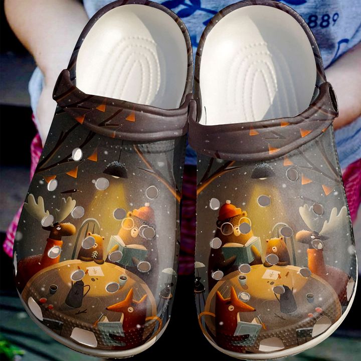 Reading Friends Crocs Clog Shoes