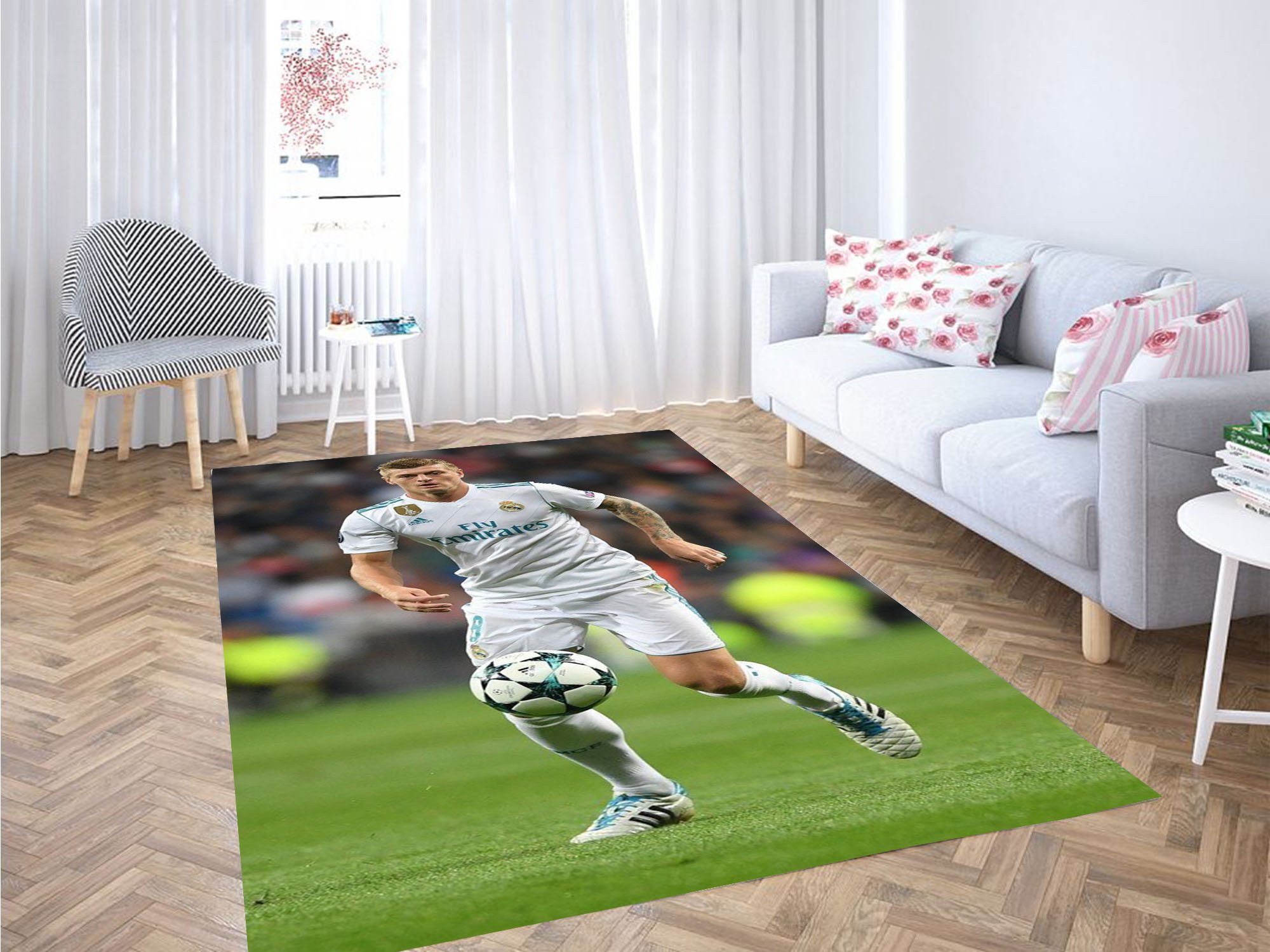 Real Madrid Toni Kroos Carpet Rug 1 Real Madrid Toni Kroos Carpet Rug
