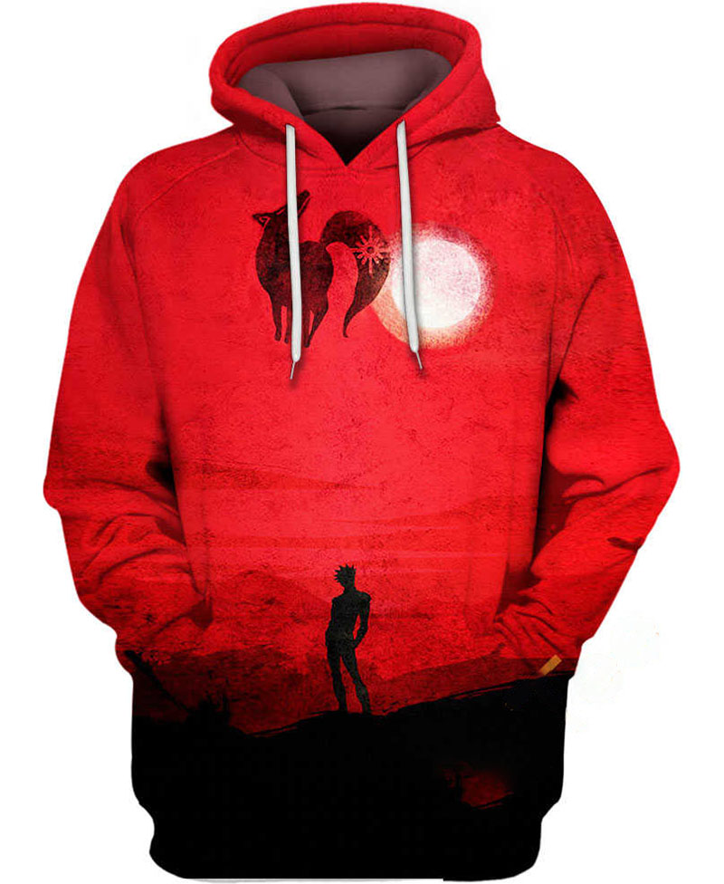 Red Ban Hoodie 3D