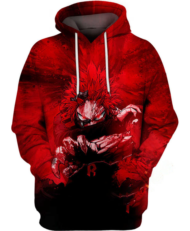 Red Counter Hoodie 3D