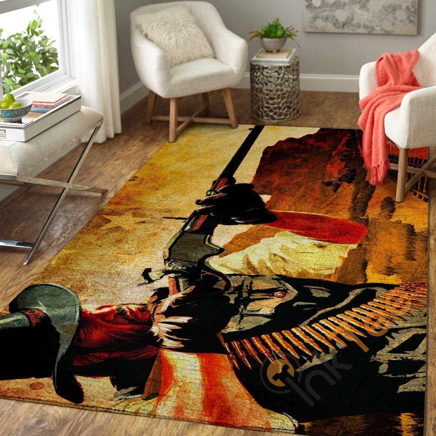 Red Dead Redemption Area Rug 3 Red Dead Redemption Area Rug