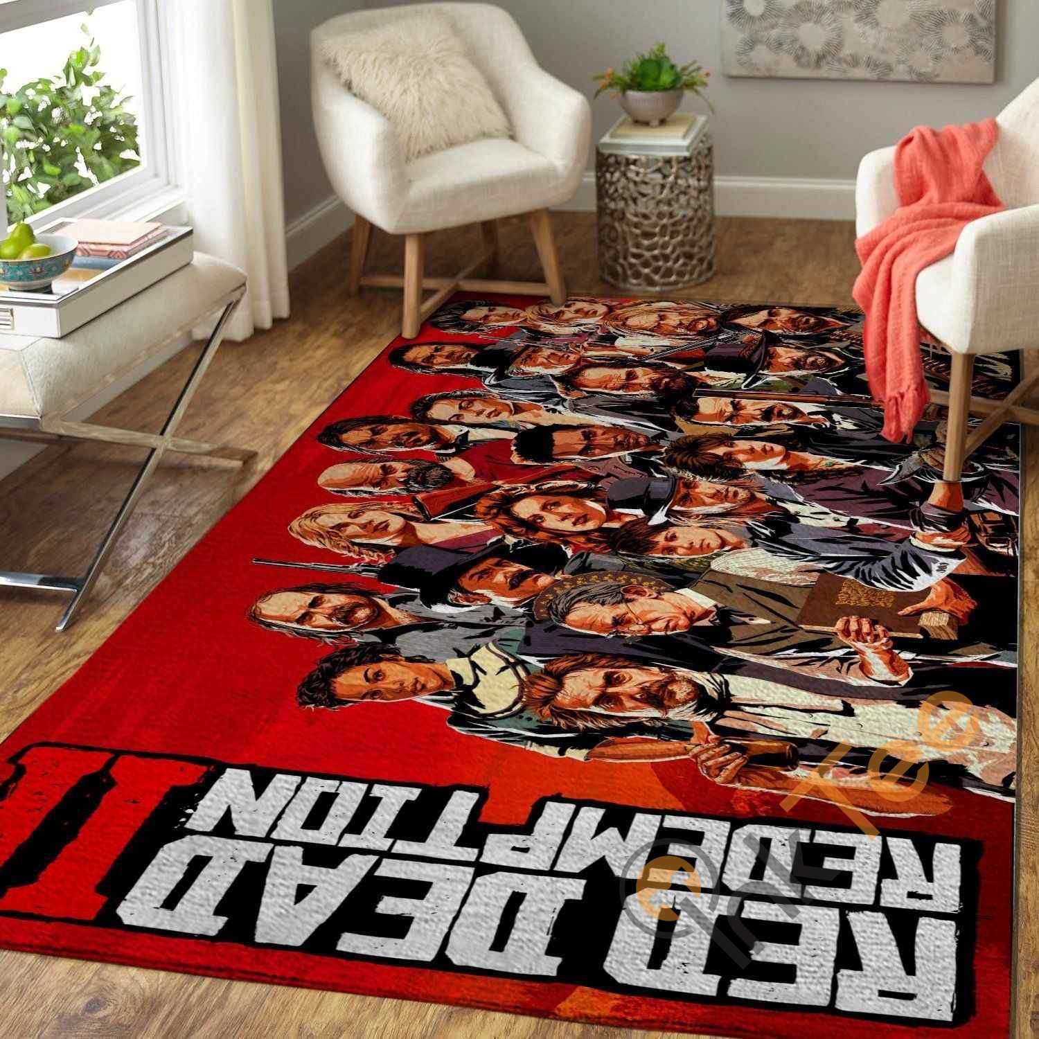 Red Dead Redemption Area Rug 2 Red Dead Redemption Area Rug