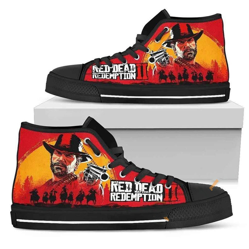 Red Dead Redemption Ii High Top Shoes