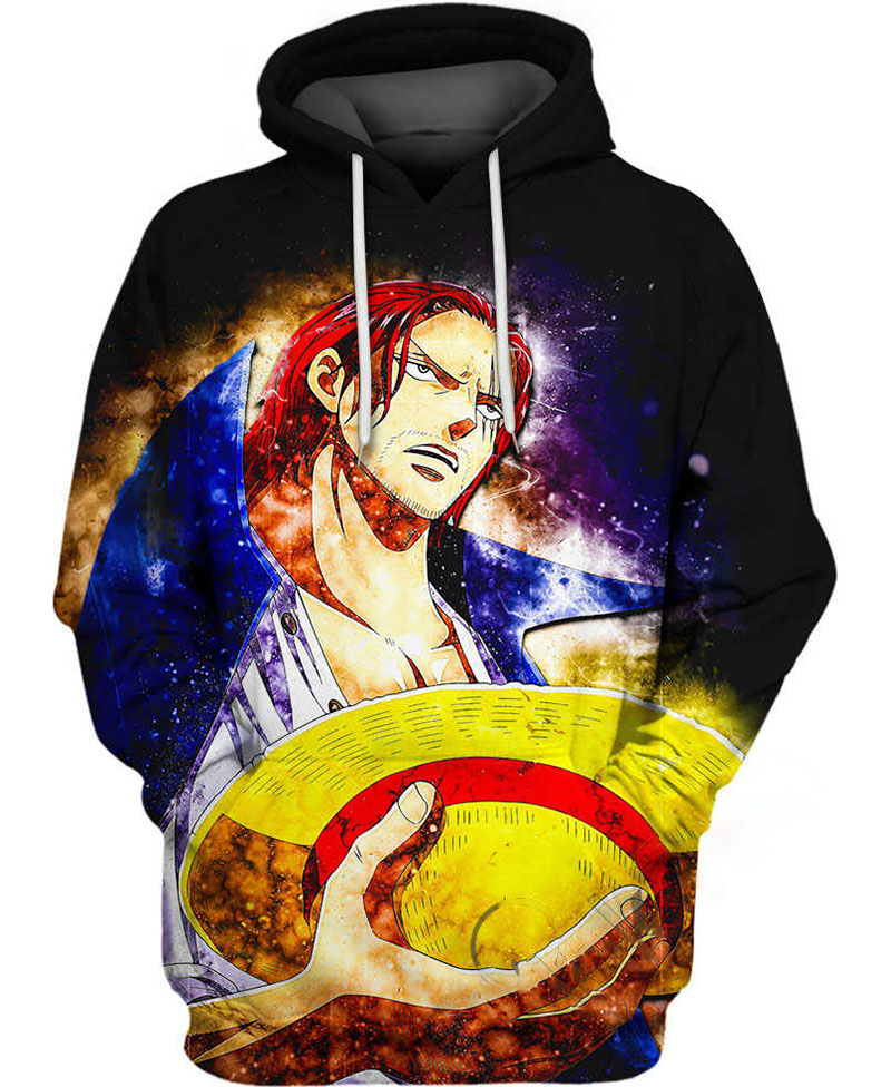 Red Hair Shanks Hoodie 3D