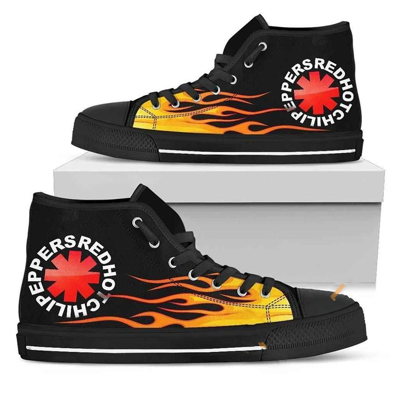 Red Hot Chili Peppers High Top Shoes