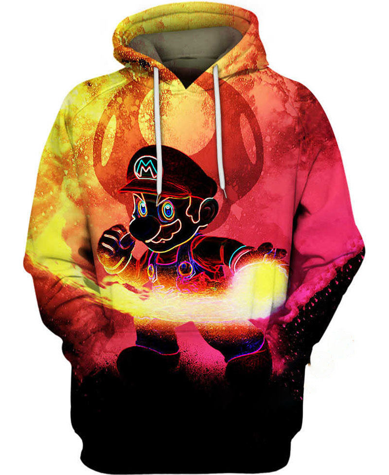Red Plumber Hoodie 3D