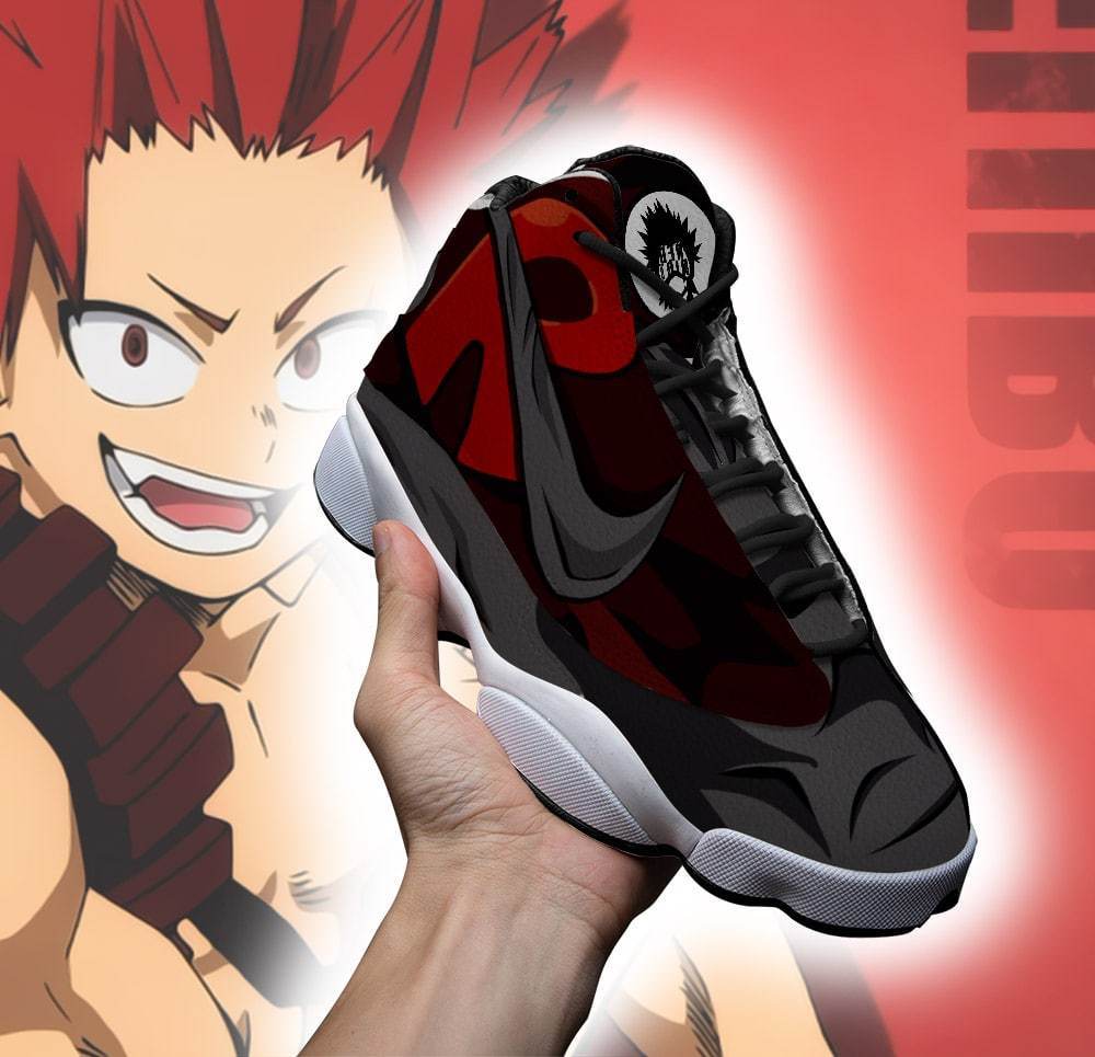 Red Riot My Hero Academia Anime Air Jordan Shoes 10 Red Riot My Hero Academia Anime Air Jordan Shoes