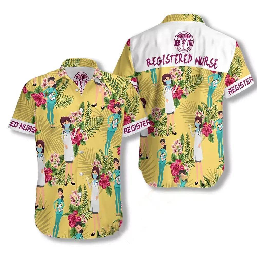 Registered Nurse Hawaiian shirts