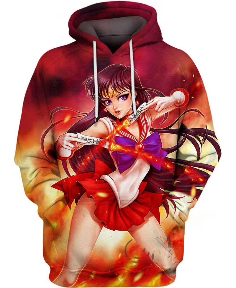 Rei Hino Hoodie 3D