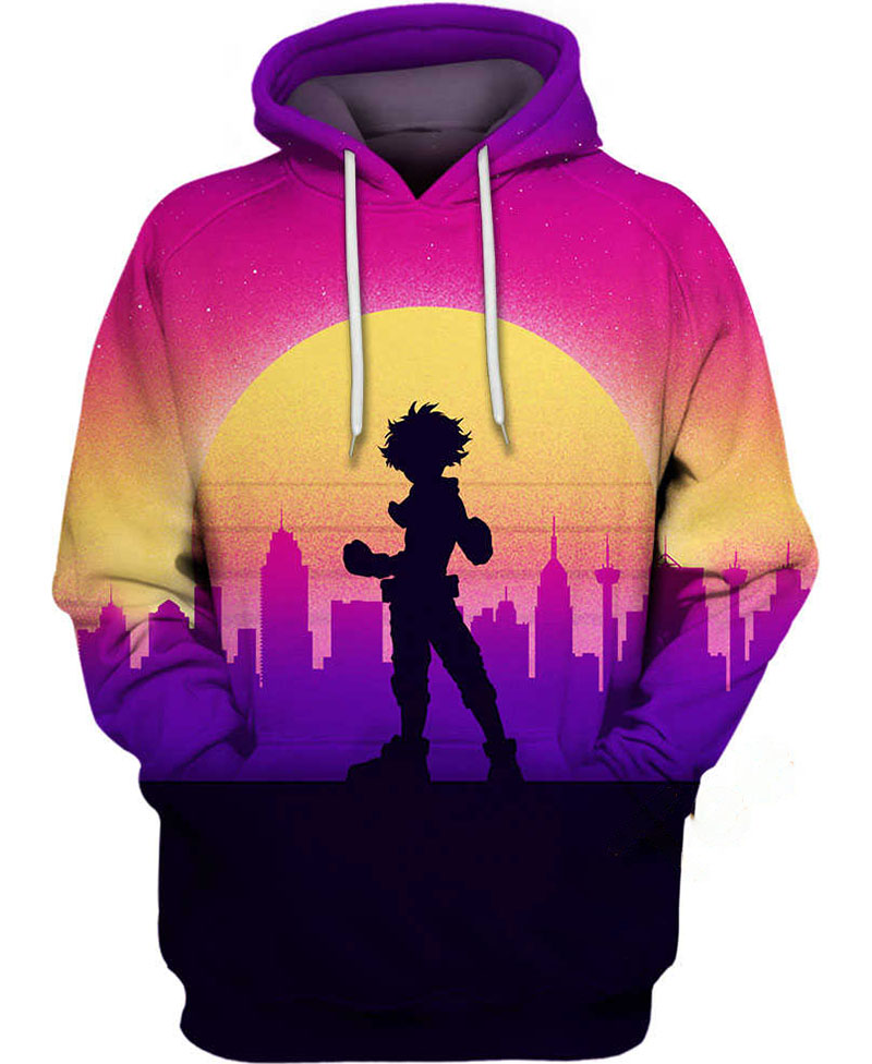 Retro Deku Hoodie 3D 4 Retro Deku Hoodie 3D