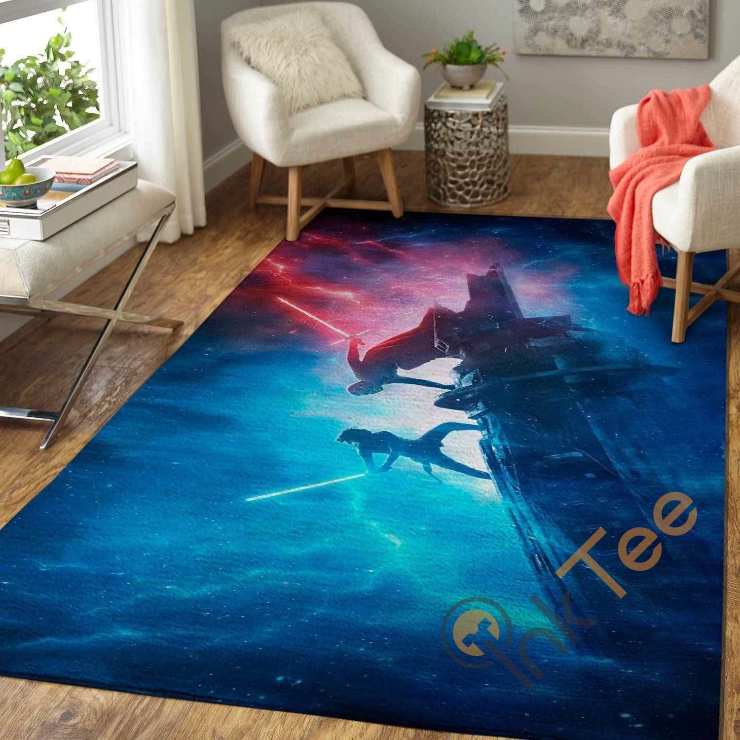 Rey Vs. Kylo Ren Area Rug