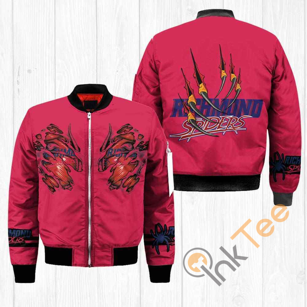 Richmond Spiders NCAA Claws Apparel Best Christmas Gift For Fans Bomber Jacket