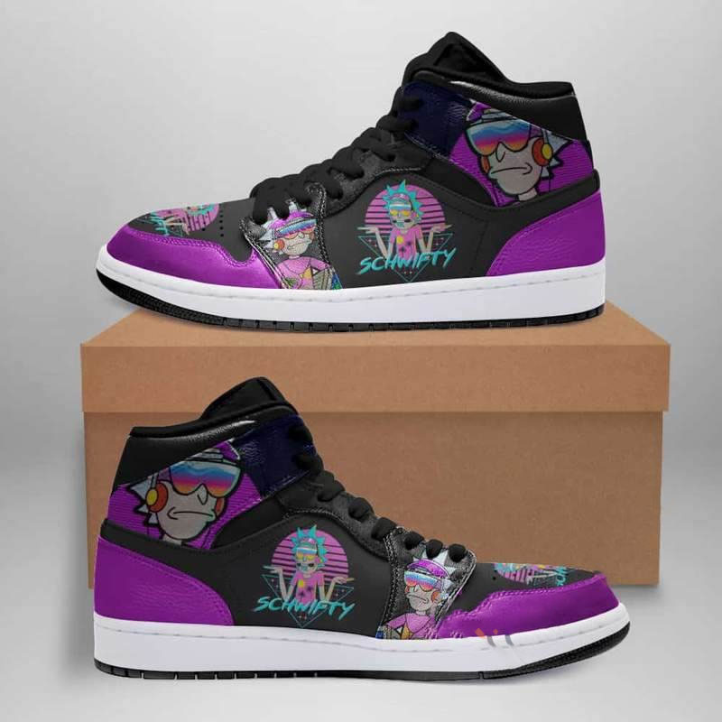 Rick And Morty Custom Air Jordan Shoes