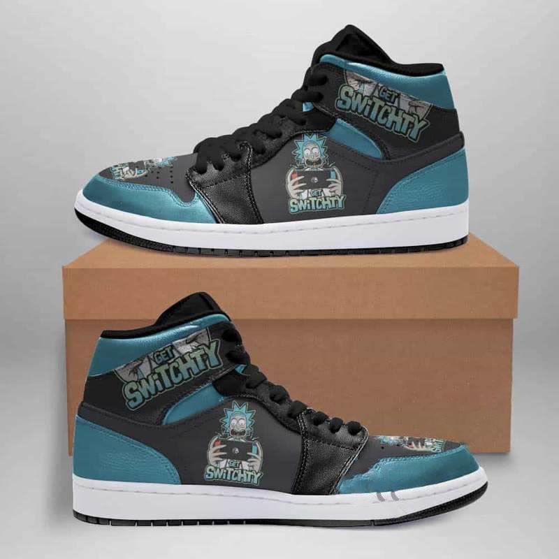 Rick And Morty Custom Air Jordan Shoes