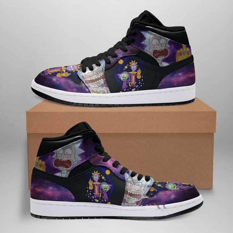 Rick And Morty Custom Air Jordan Shoes