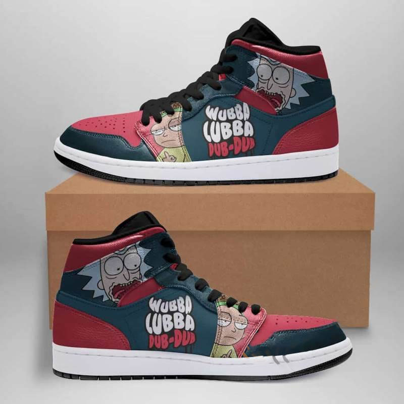 Rick And Morty Custom Air Jordan Shoes 5 Rick And Morty Custom Air Jordan Shoes