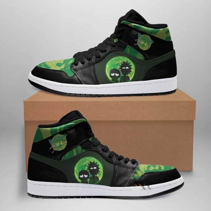 Rick And Morty Custom Air Jordan Shoes
