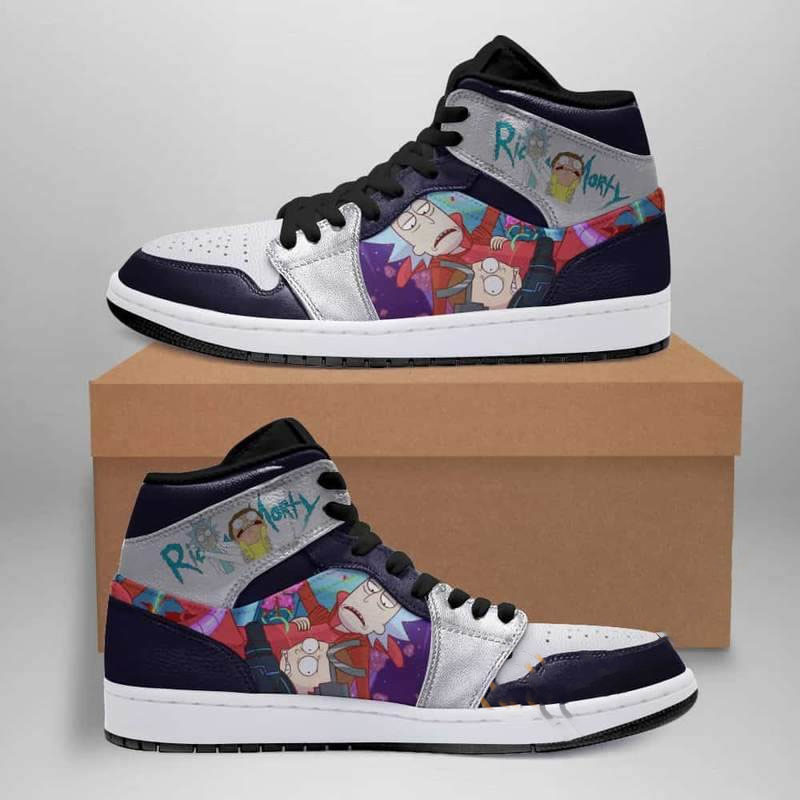 Rick And Morty Custom Air Jordan Shoes