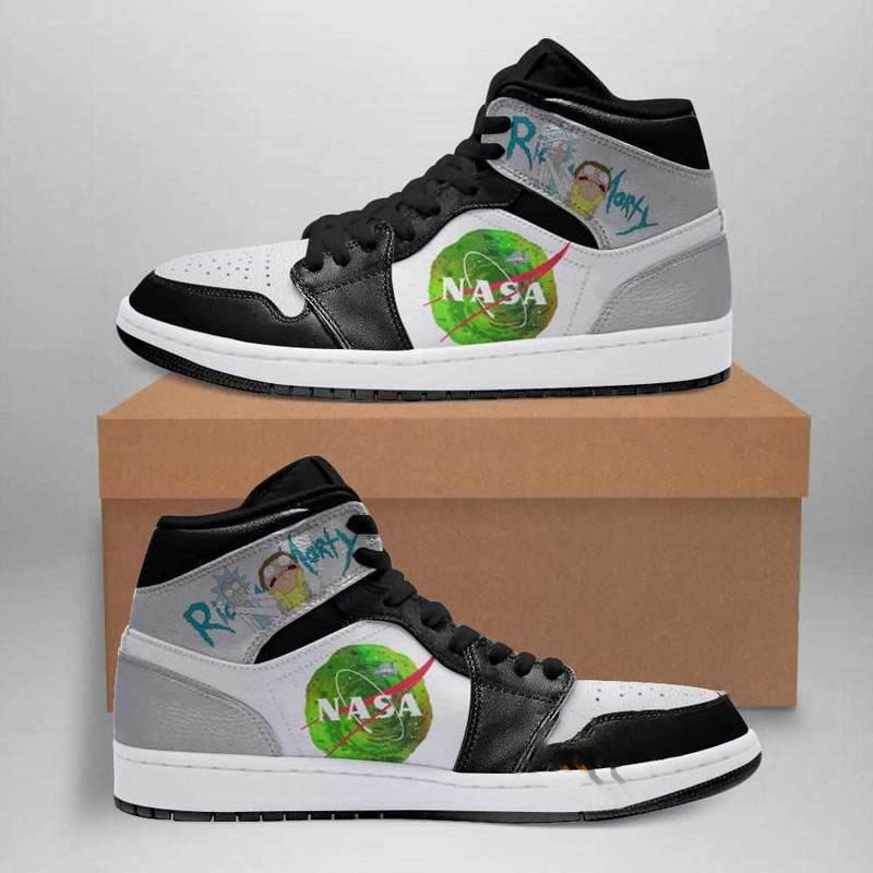 Rick And Morty Custom Air Jordan Shoes 16 Rick And Morty Custom Air Jordan Shoes