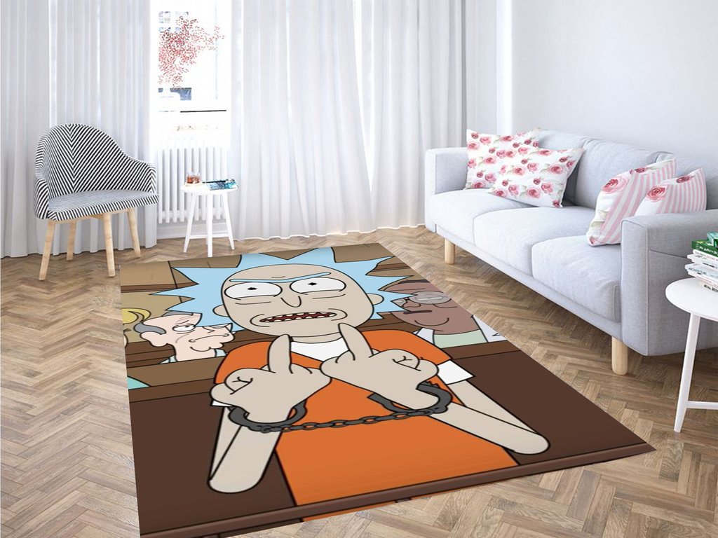 Rick And Morty Background Living Room Modern Carpet Rug 10 Rick And Morty Background Living Room Modern Carpet Rug