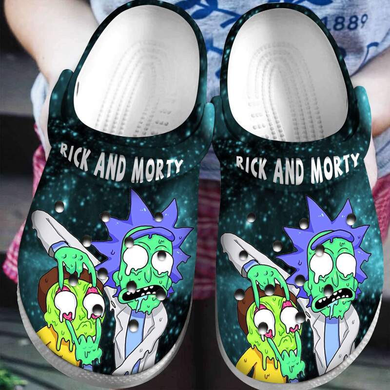 Rick And Morty Crocband Crocs Clog Shoes 3 Rick And Morty Crocband Crocs Clog Shoes