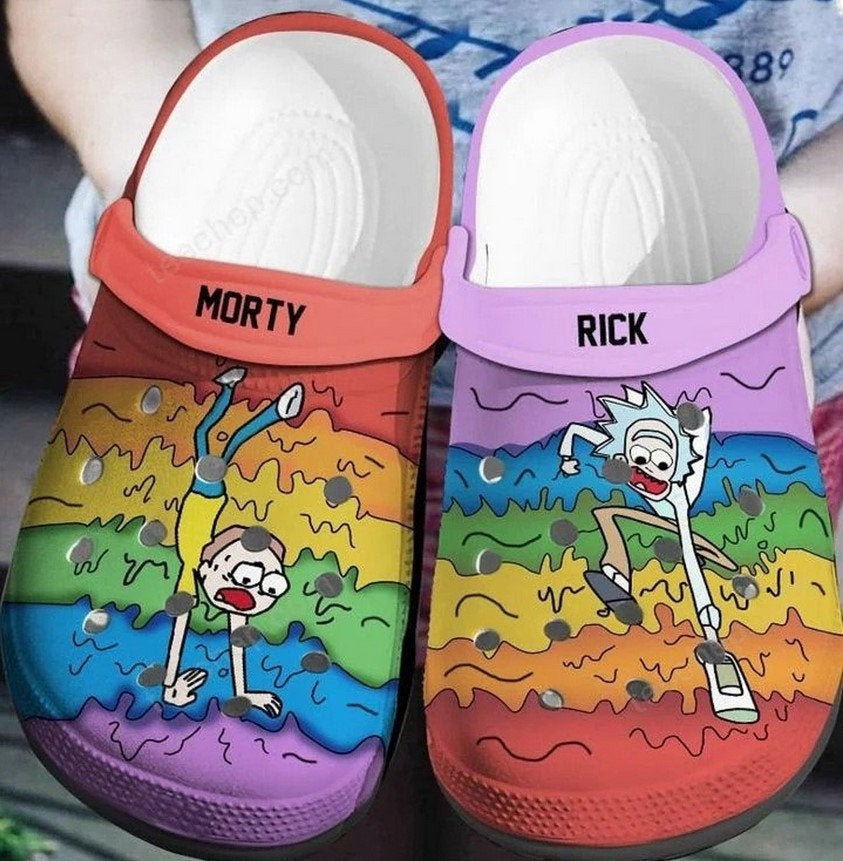 Rick And Morty Crocs Clog Shoes