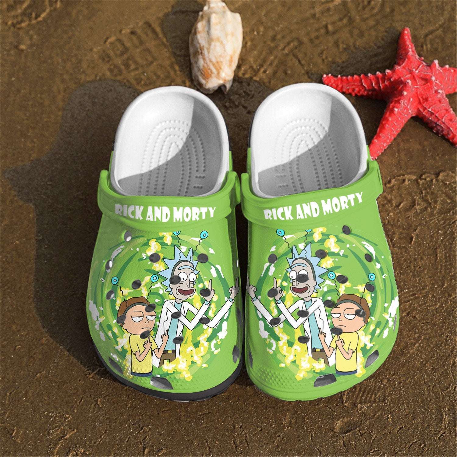Rick And Morty Crocs Clog Shoes 9 Rick And Morty Crocs Clog Shoes