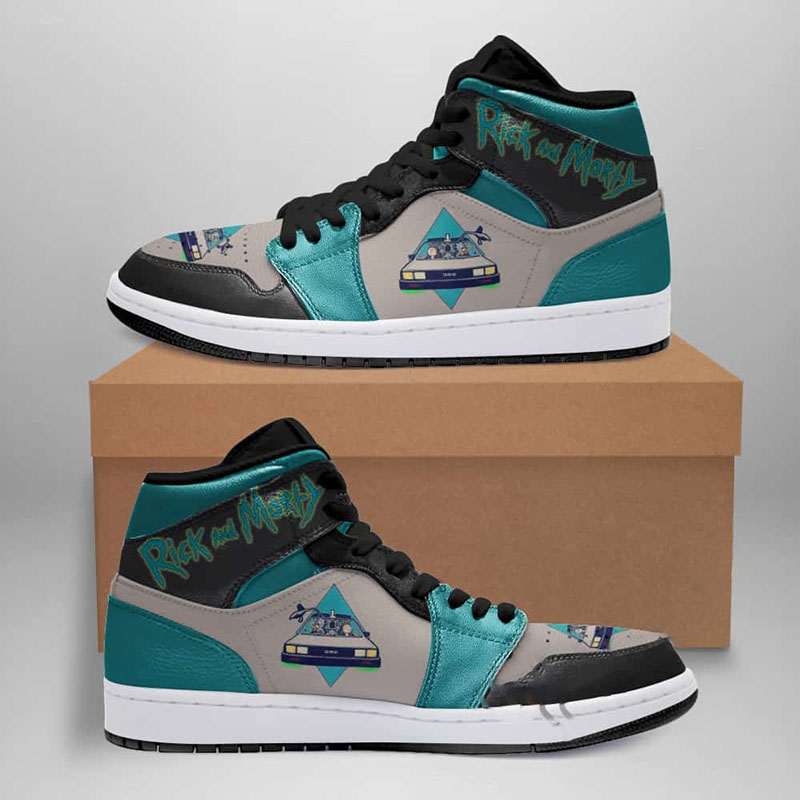 Rick And Morty Custom Air Jordan Shoes