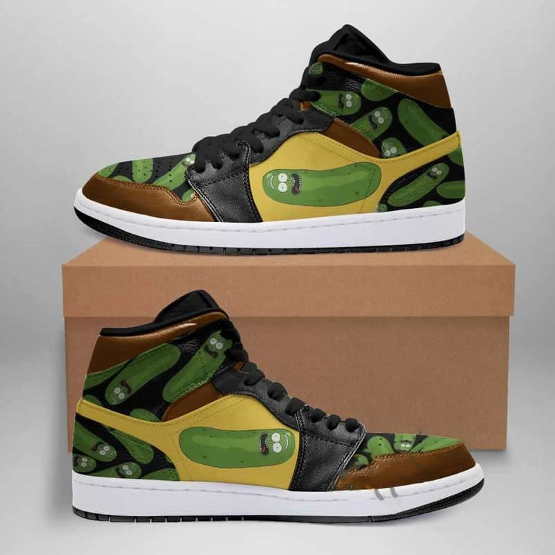 Rick And Morty Custom Air Jordan Shoes