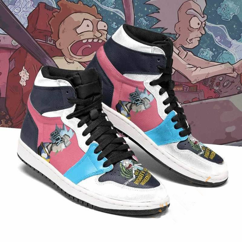 Rick And Morty Custom Air Jordan Shoes 7 Rick And Morty Custom Air Jordan Shoes