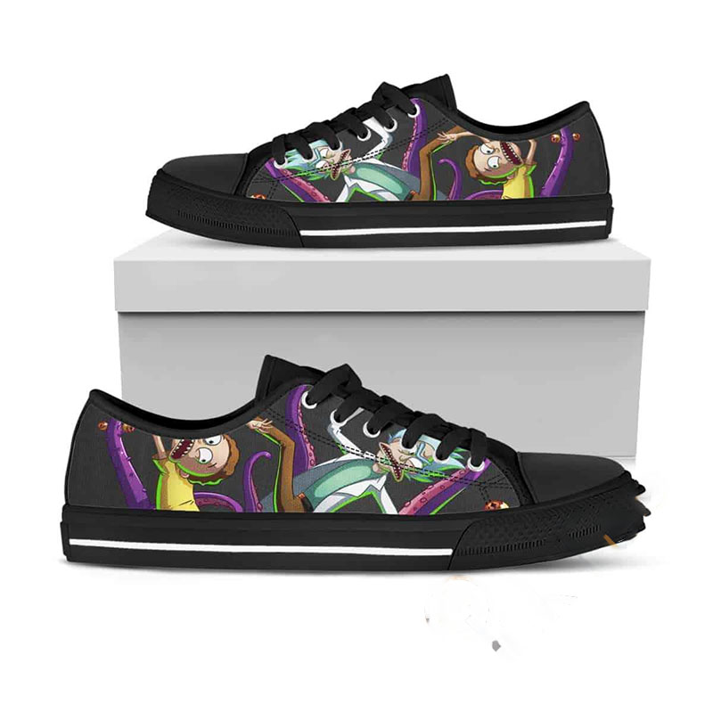 Rick And Morty Custom Low Top Shoes